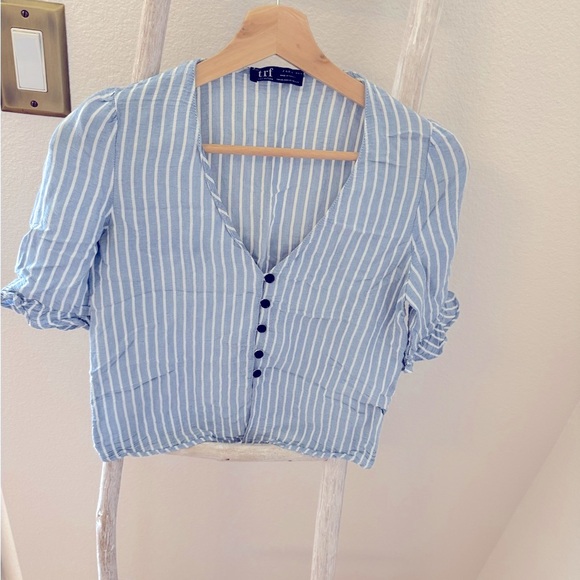 Zara Tops - Zara Striped Women's Top